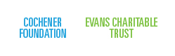 Cochener Foundation and Evans Charitable Trust logos