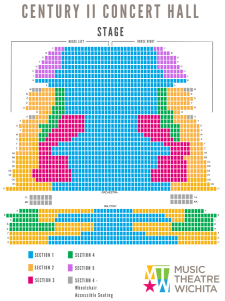 Website 2025 Single Ticket Seating Chart